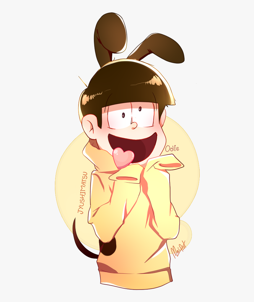 Osomatsu San Garfield , Png Download - Ichimatsu Garfield, Transparent Png, Free Download