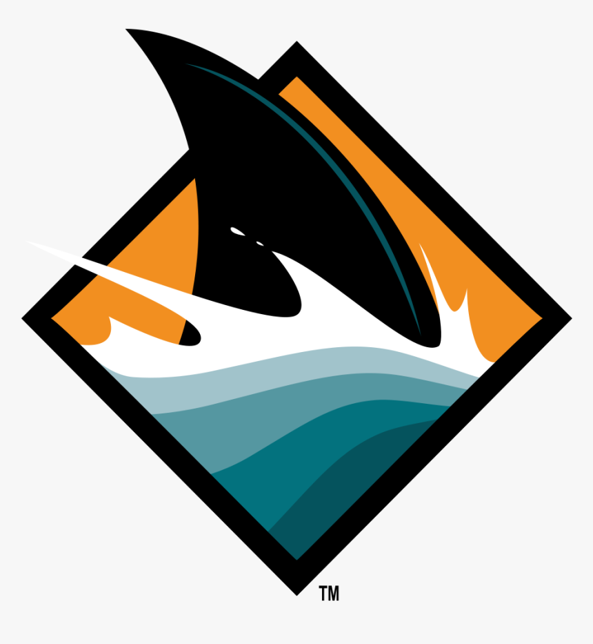 San Jose Sharks Fin Logo, HD Png Download, Free Download