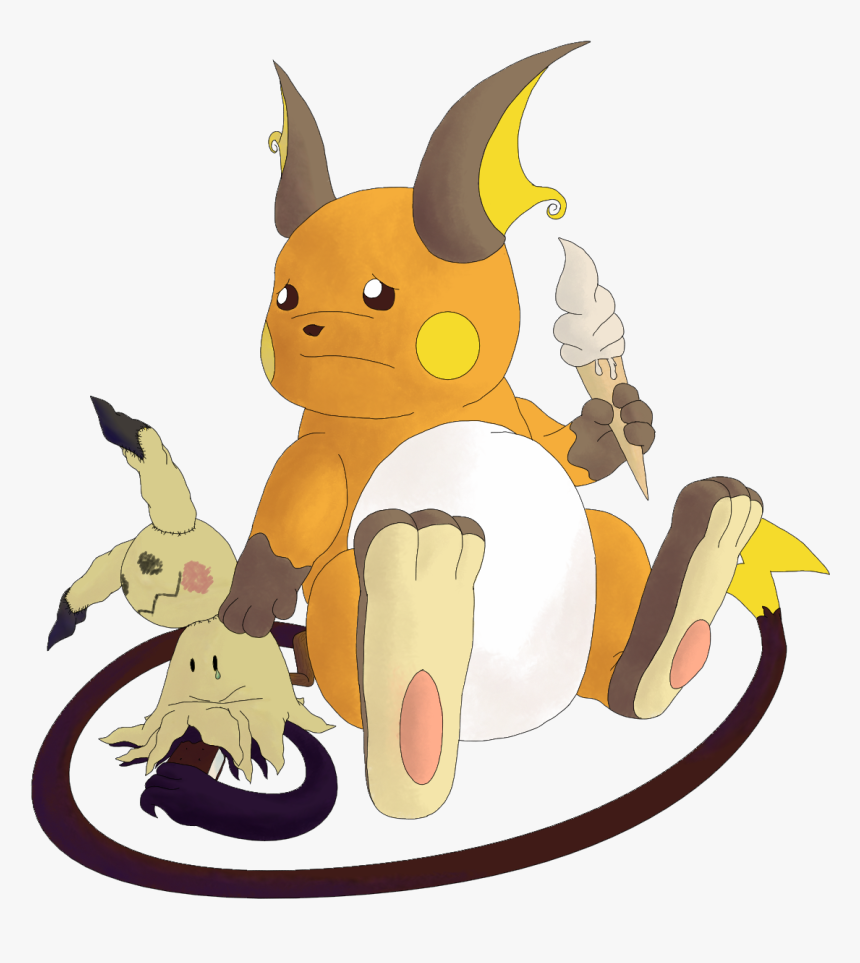 Raichu Mimikyu - Mimikyu Raichu Pokemon Go, HD Png Download, Free Download