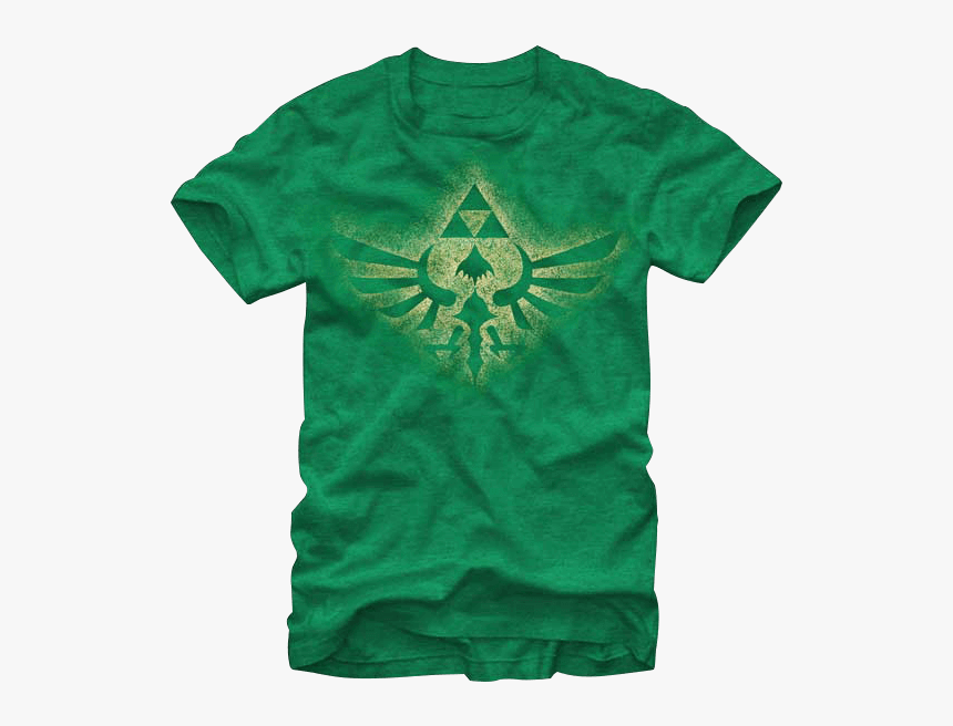 Zelda Soaring Triforce T-shirt - Active Shirt, HD Png Download, Free Download