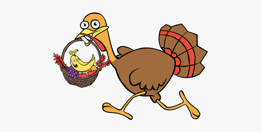 Transparent Turkeys Running Clipart, HD Png Download, Free Download