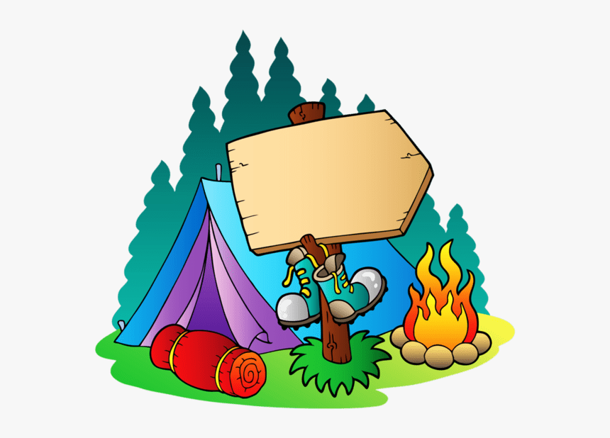 Summer Camping Clipart, HD Png Download, Free Download