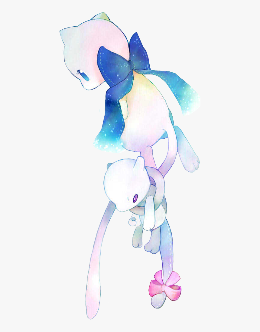 Transparent Mewtwo Png - Pokemon Mew Fan Art, Png Download, Free Download