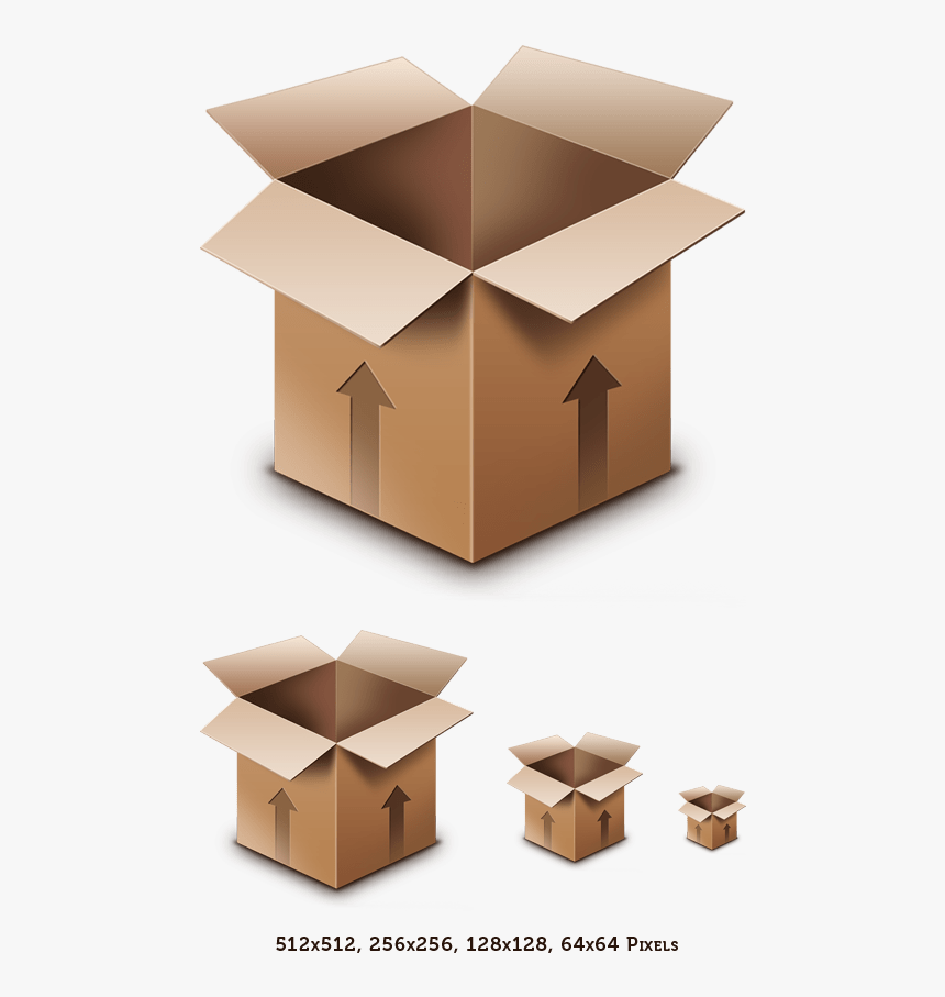 Cardboard Box Icon, HD Png Download, Free Download
