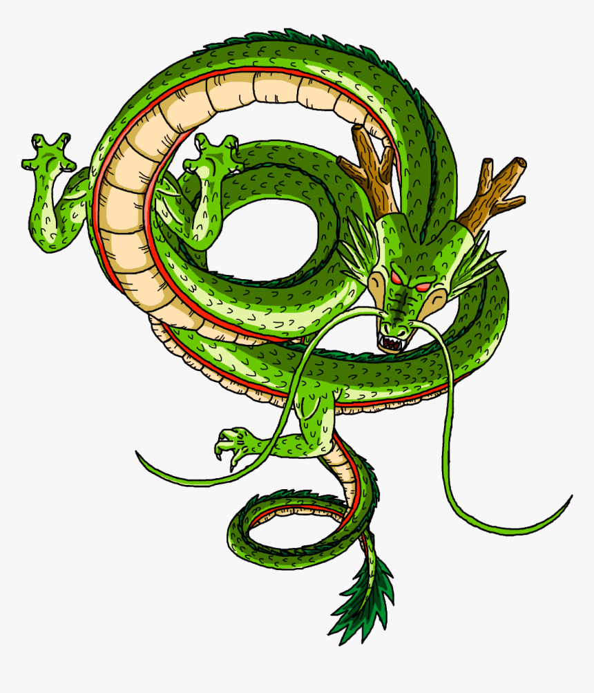 Clip Art,reptile,animal Figure,scaled Reptile,illustration - Dragon Ball Z Dragon Transparent, HD Png Download, Free Download