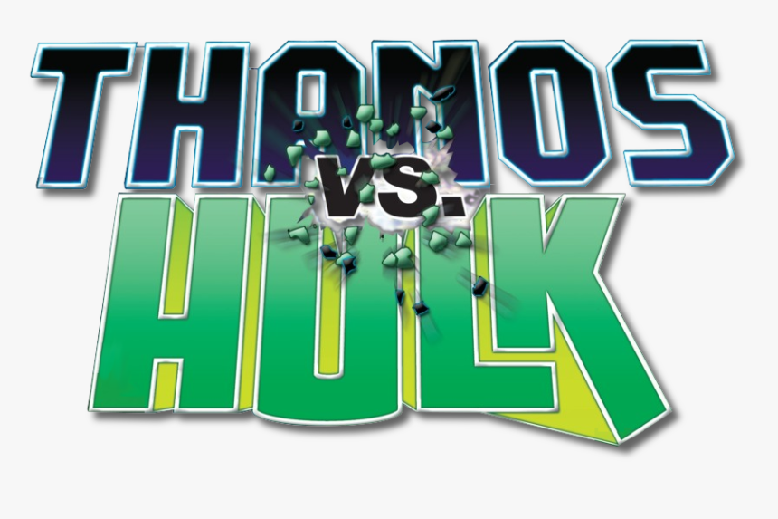 Marvel Database - Thanos Vs Hulk Logo, HD Png Download, Free Download