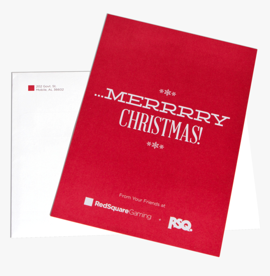 Christmas Card Back, HD Png Download, Free Download
