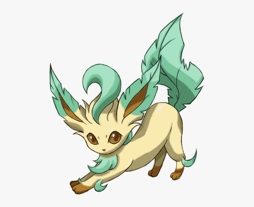 Image Png Leafeon - Pokemon Leafeon Png, Transparent Png, Free Download