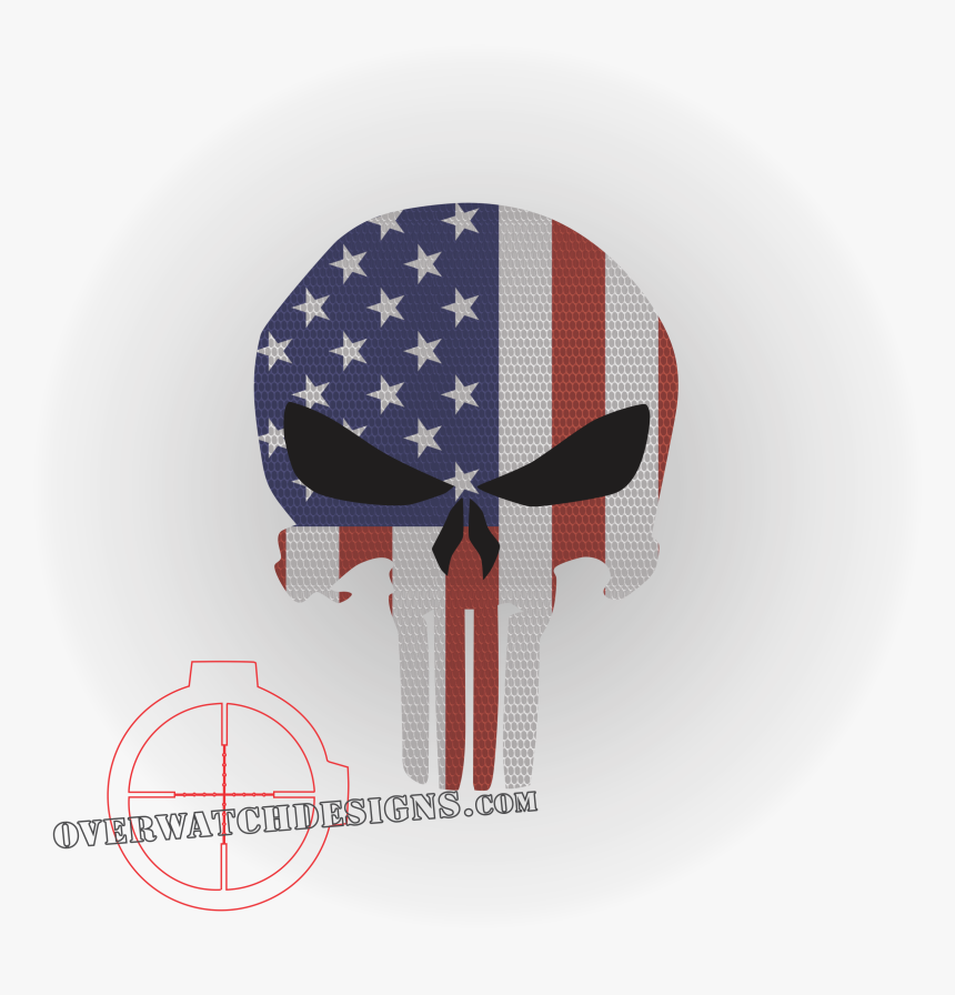 Color Punisher - Flag Of The United States, HD Png Download, Free Download