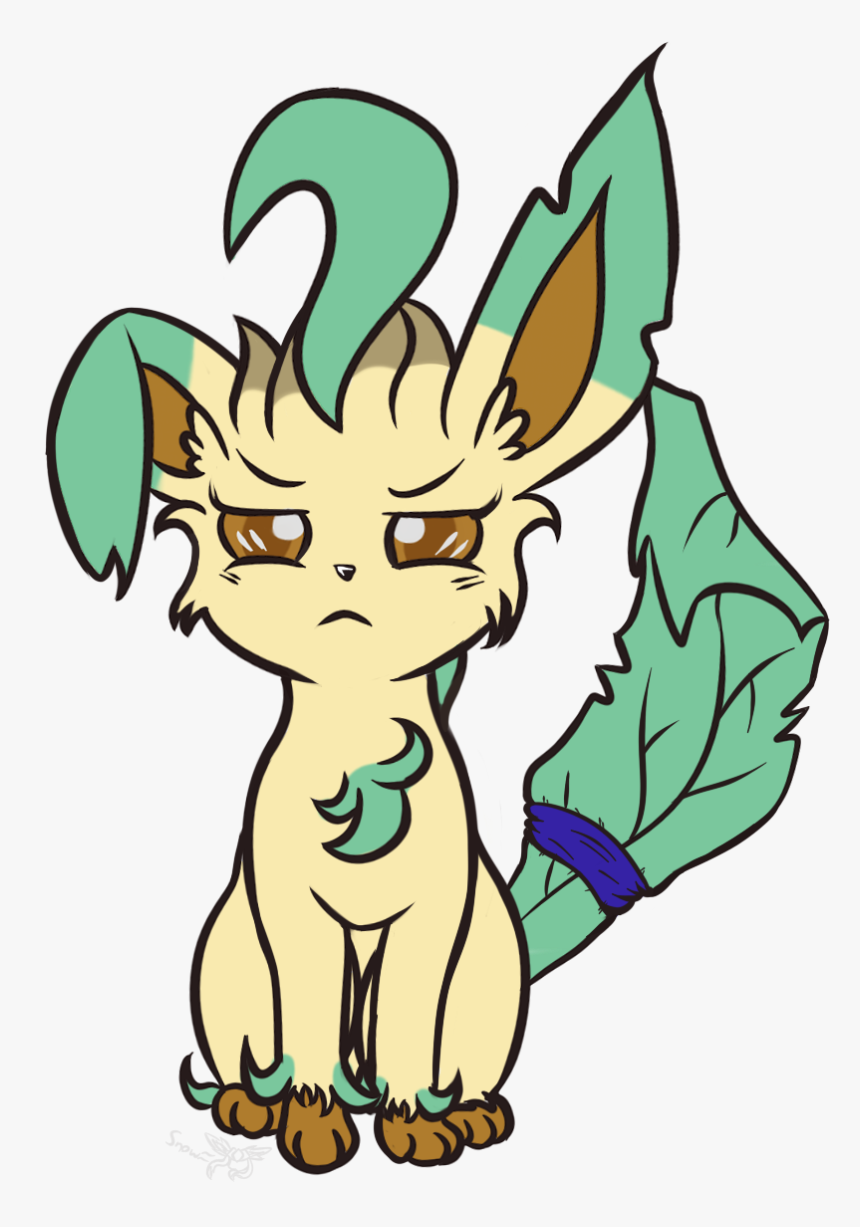 ~savannah The Leafeon~ - Leafeon Art Png, Transparent Png, Free Download