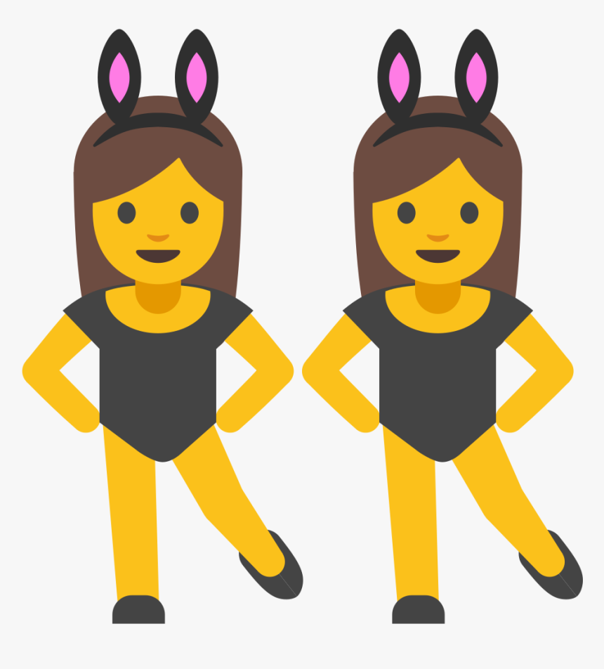 Bunny Girl Emoji, HD Png Download, Free Download