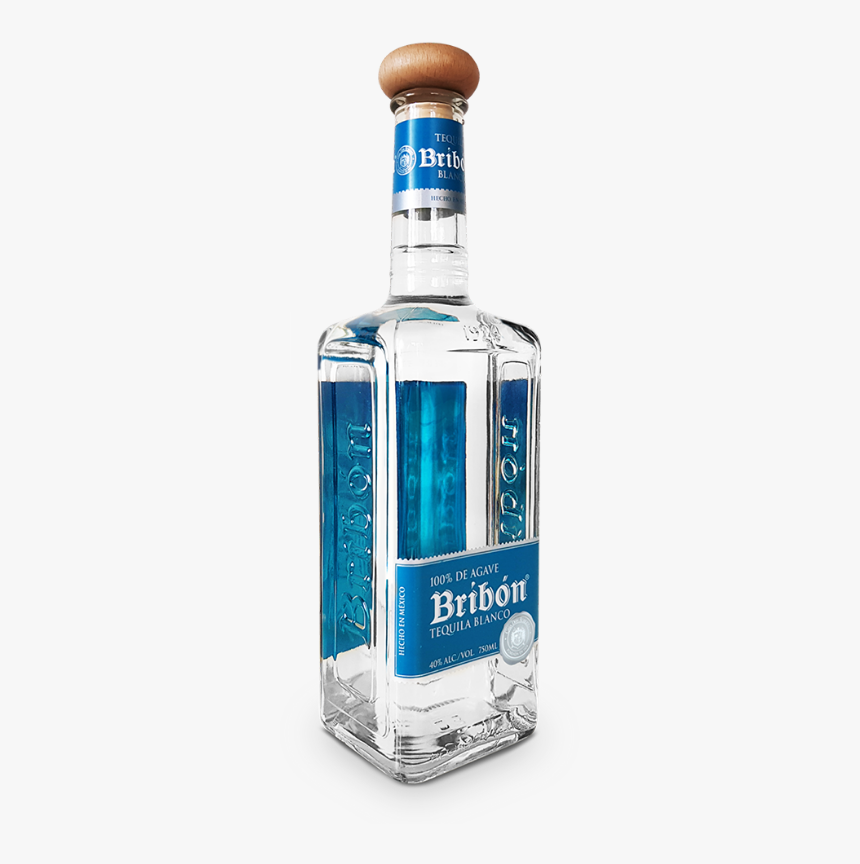 Bribon Blanco Tequila Bottle - Bribon Tequila, HD Png Download, Free Download