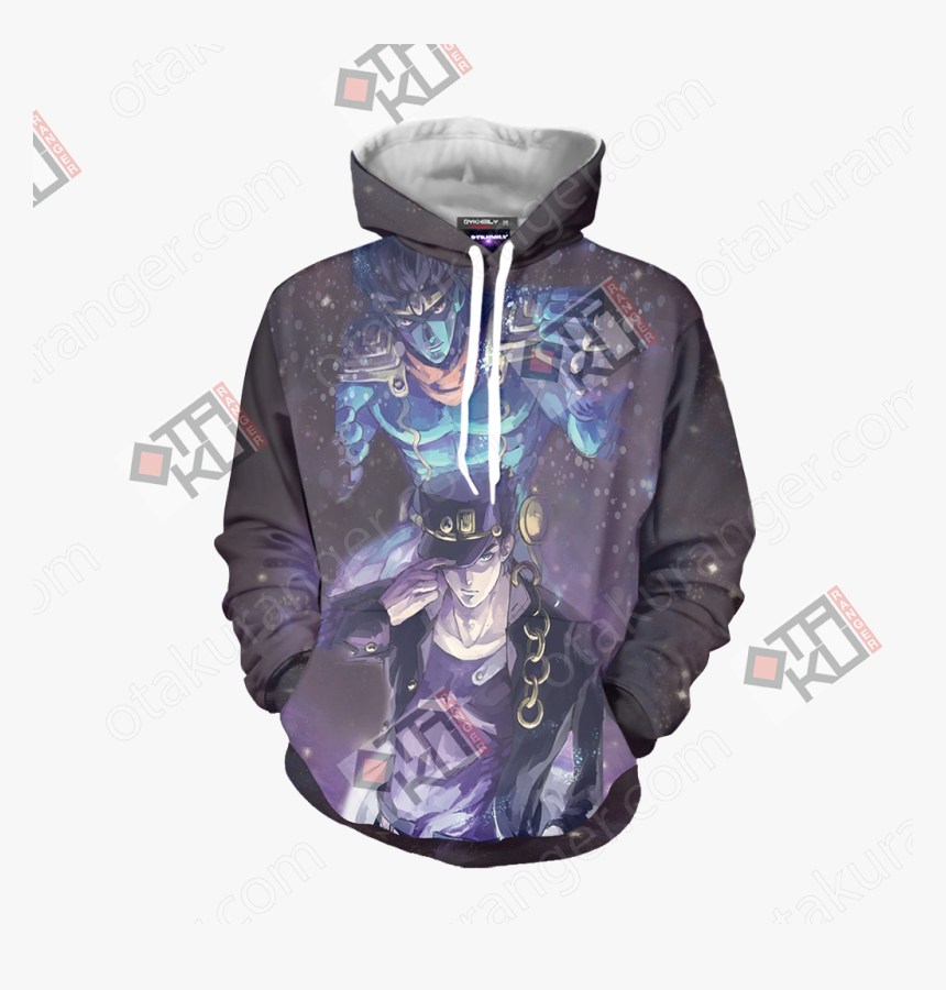 Jotaro Face - Cool Jotaro Jojo Jojo's Bizarre Adventure Anime Hd 3d Aop  Hoodie - Teeruto