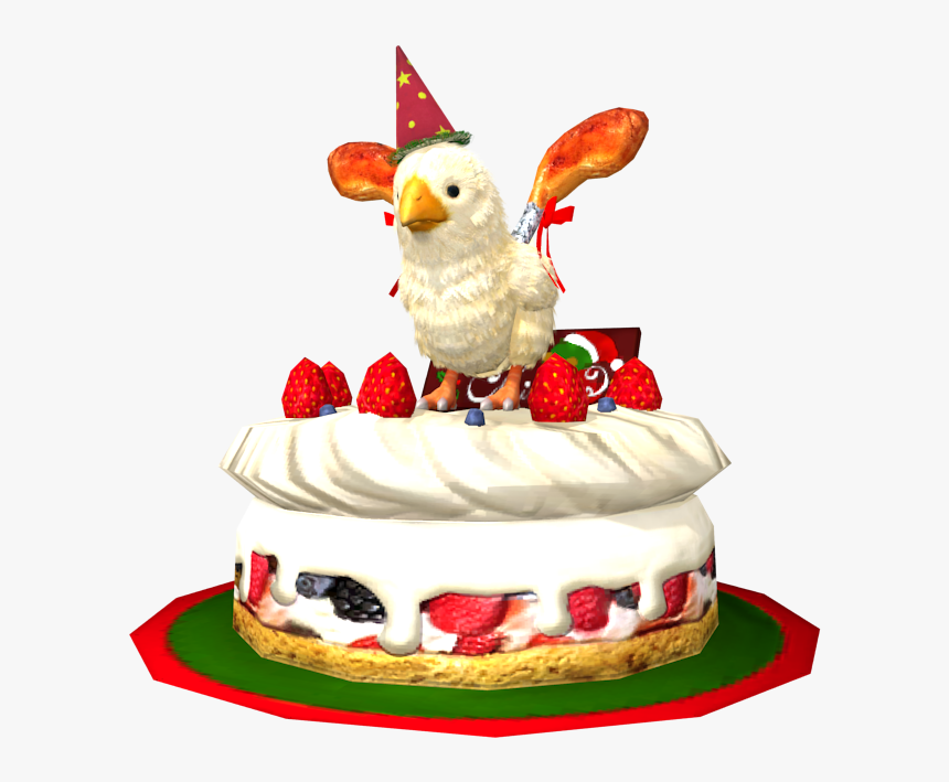 Transparent Chocobo Png - Fruit Cake, Png Download, Free Download