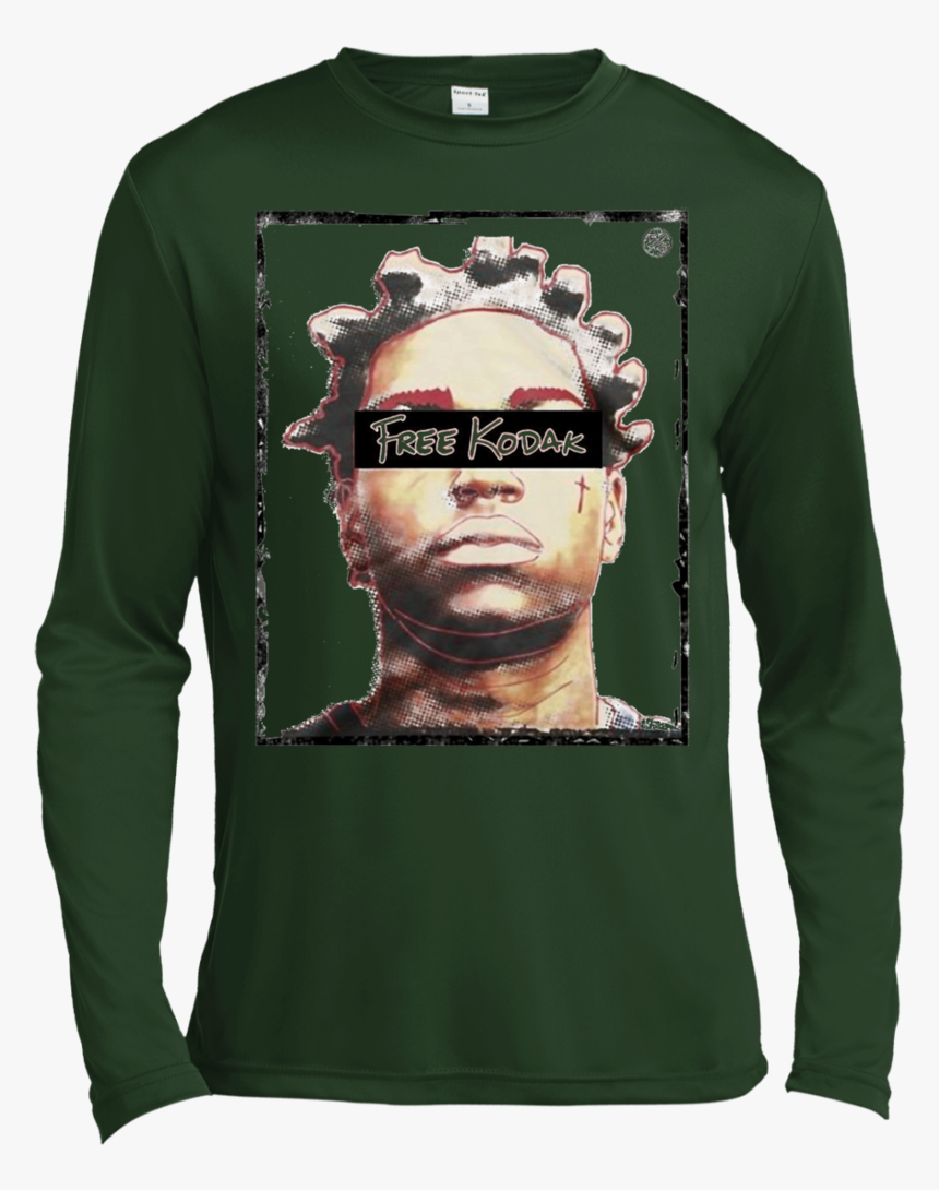 Free Kodak Black Long Sleeve Moisture Absorbing Shirt - Member Of The Crazy Cousin Crew, HD Png Download, Free Download