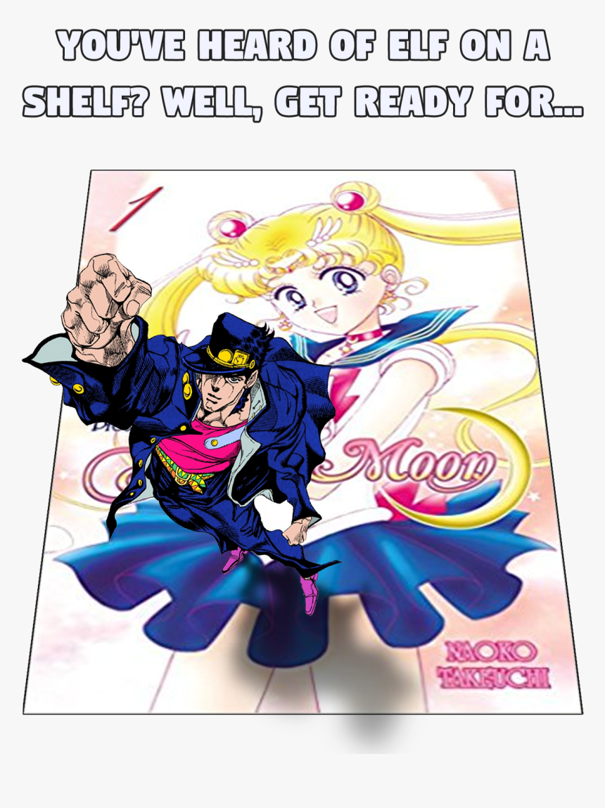 Elf On A Shelf - Elf On The Shelf Meme Jjba, HD Png Download, Free Download