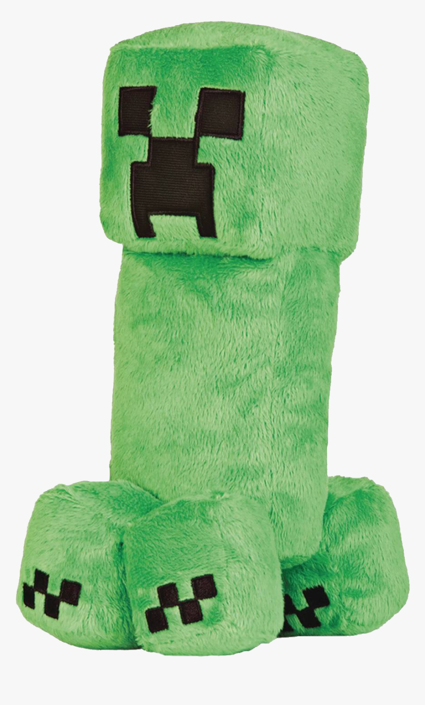 Transparent Minecraft Creeper Png Creeper Plush Png Png Download Kindpng