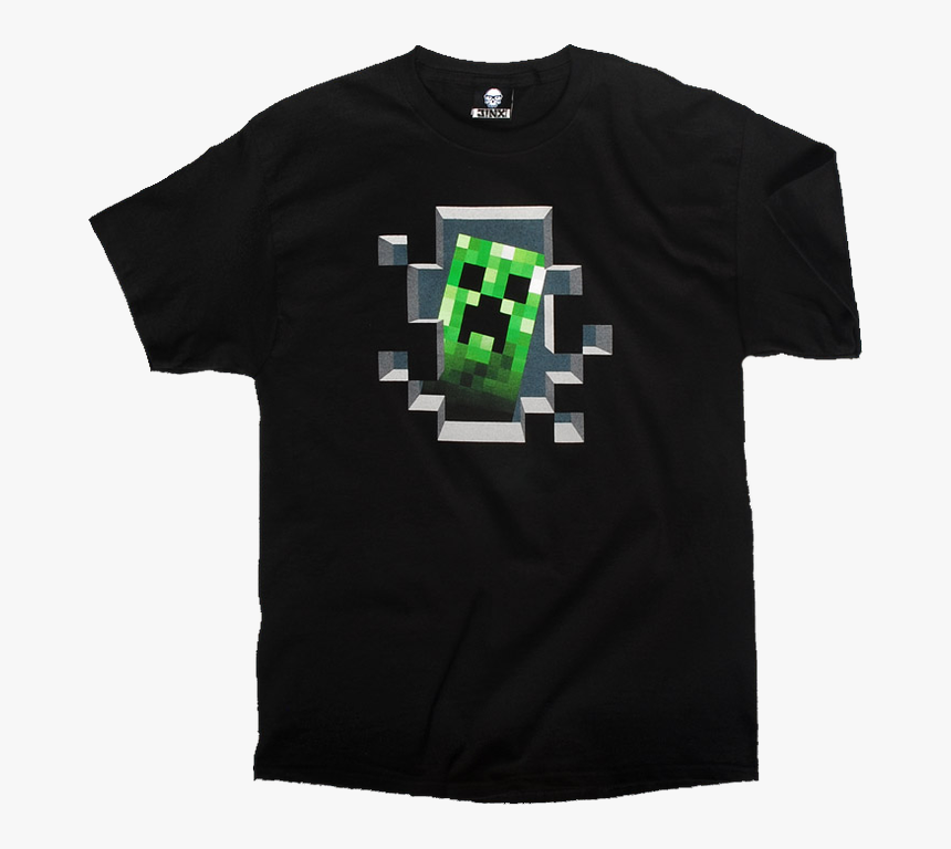 Creeper T Shirt, HD Png Download - kindpng