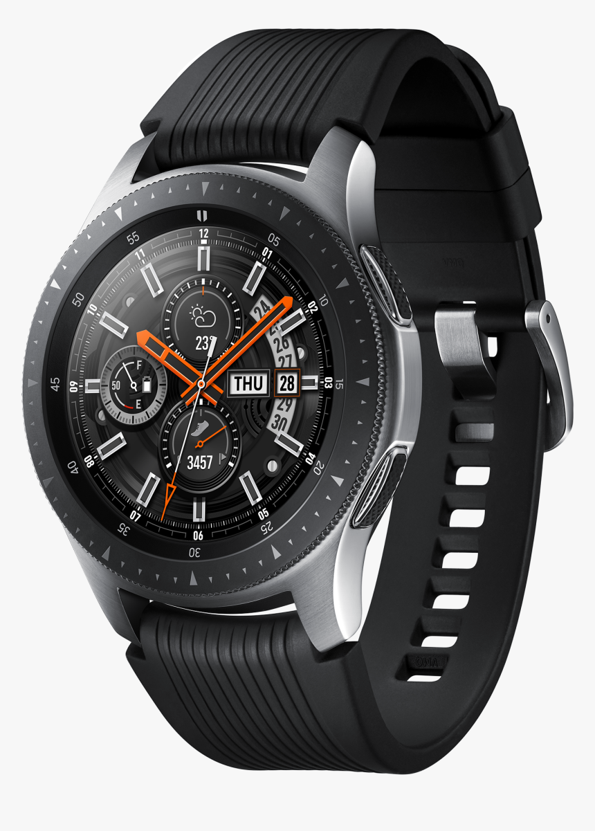 Samsung Galaxy Watch 46mm Black, HD Png Download, Free Download