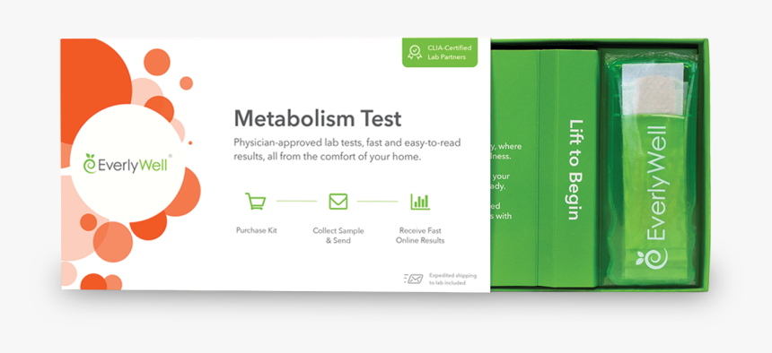 Metabolism Test Open Box - Everlywell Food Sensitivity, HD Png Download, Free Download