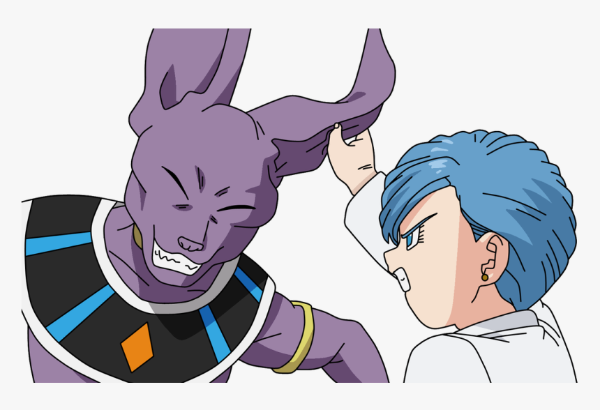 Dragonball Bulma Bills Beerus Lineart Farbig Wallpaperzero - Bulma Beerus, HD Png Download, Free Download