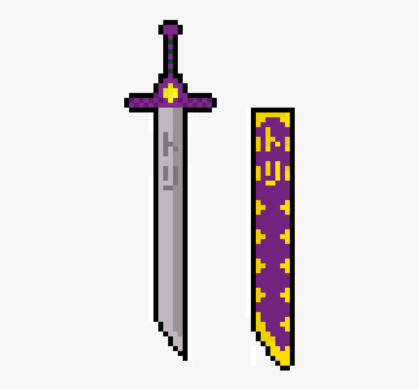 Katana Sword Pixel Art, HD Png Download, Free Download