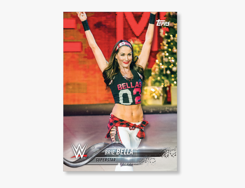 2018 Topps Wwe Brie Bella Base Poster - Aadi Lagna Patrika, HD Png Download, Free Download