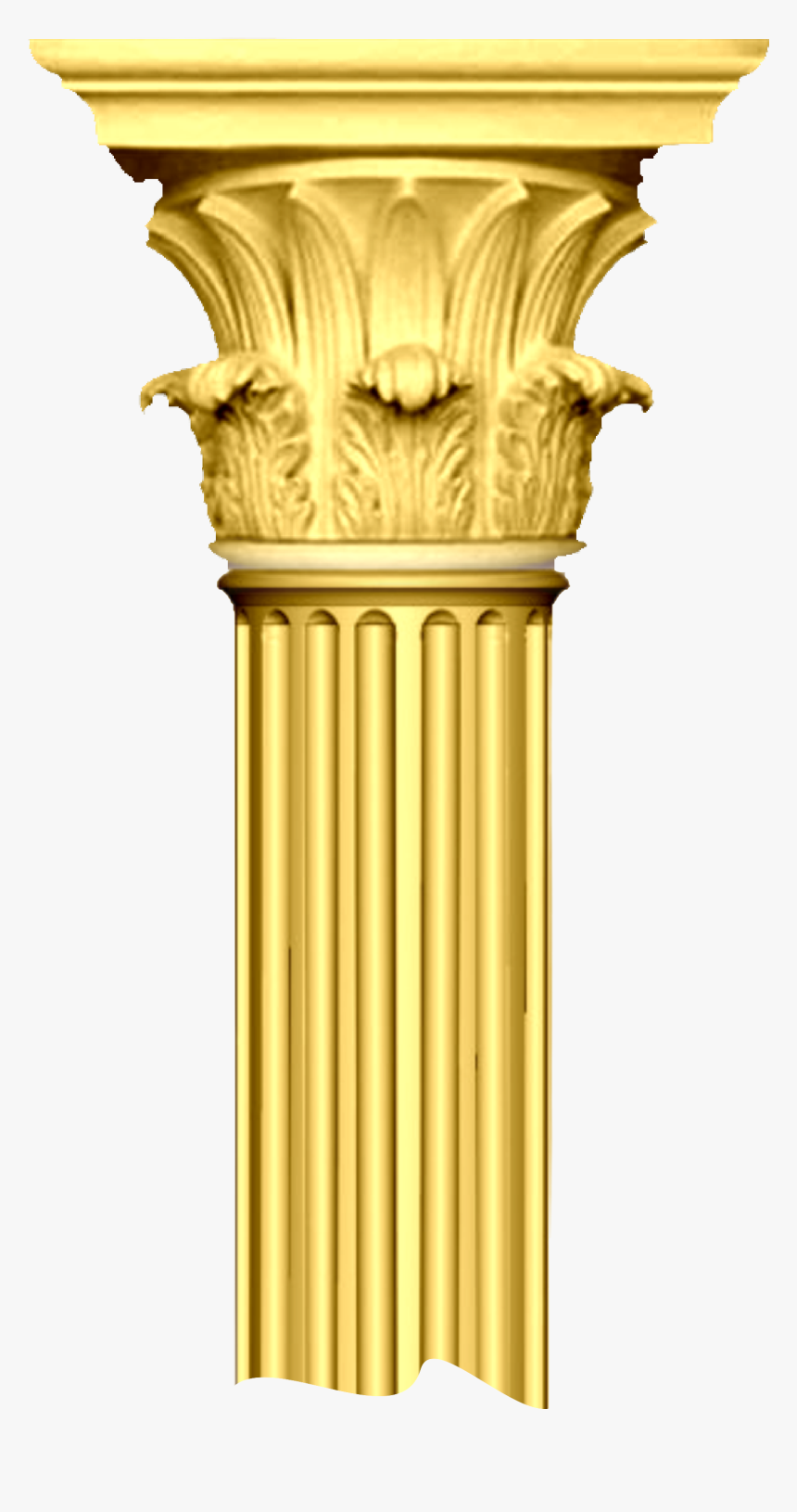 transparent greek pillar png golden pillar png png download kindpng transparent greek pillar png golden