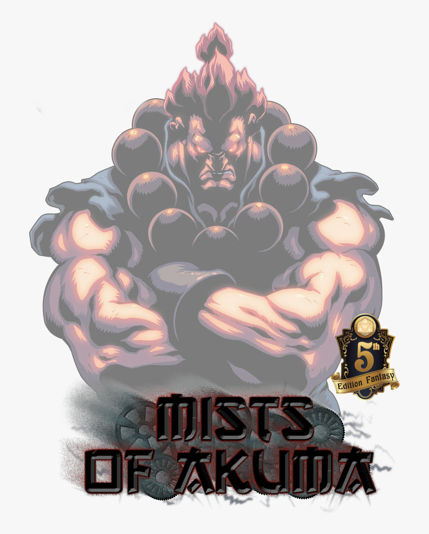 Akuma Mists Of Akuma Promo - Akuma Street Fighter Png, Transparent Png, Free Download