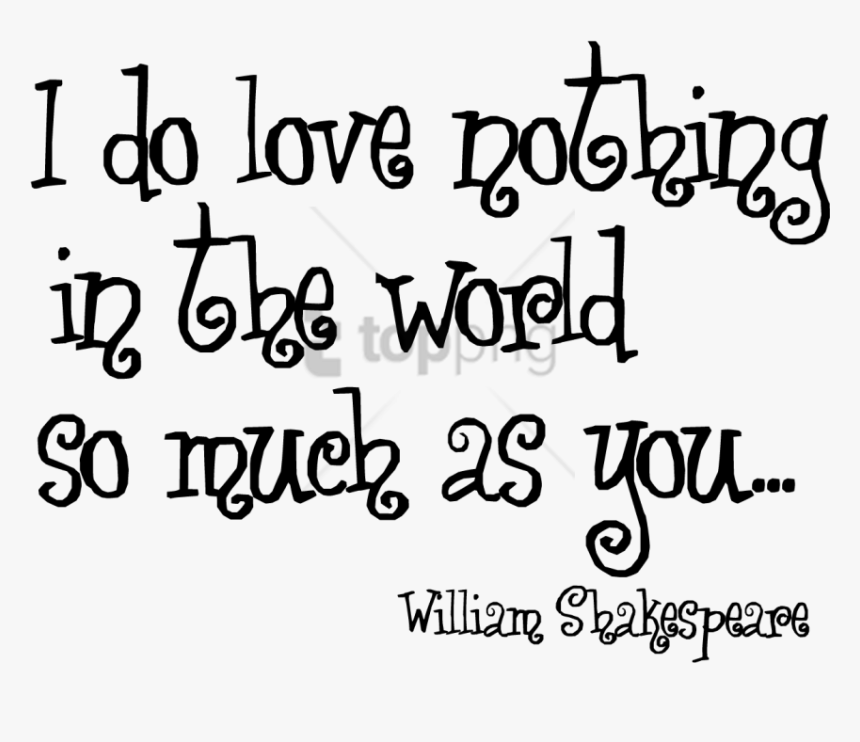 Free Png Shakespeare Quotes From Romeo And Juliet On - Best Caption In Love, Transparent Png, Free Download