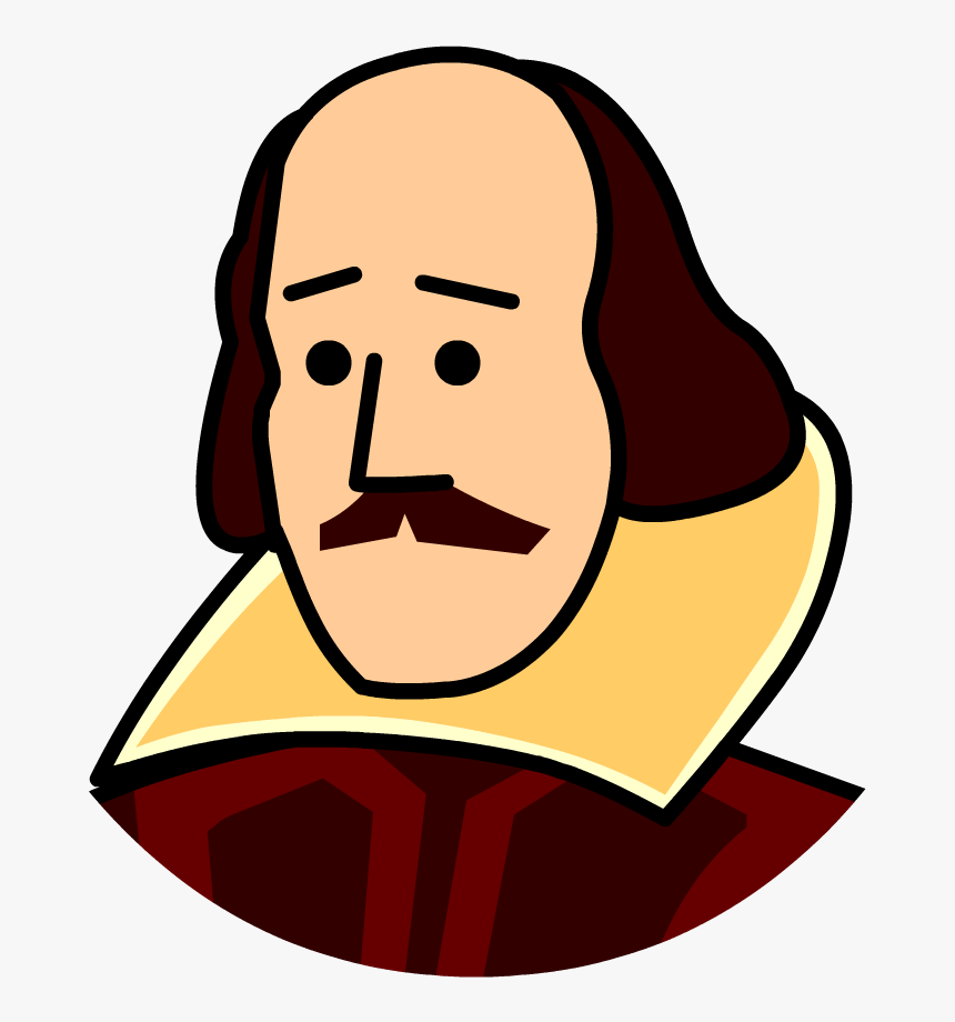 Shakespeare Png, Transparent Png - kindpng