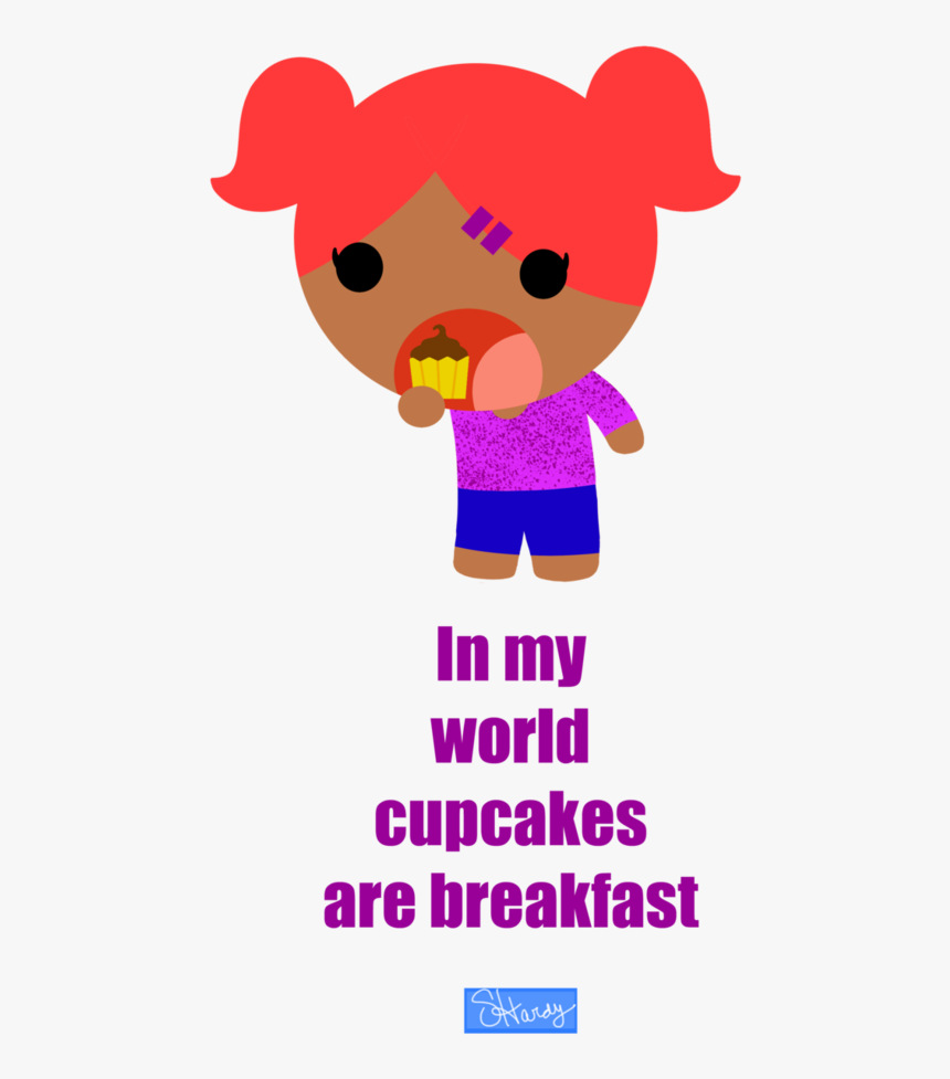 Cupcake Girl By Penguinfreaksh - Kreadance Diva, HD Png Download, Free Download