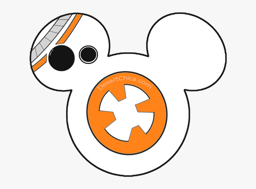 Star Wars Bb-8 Shirt Template Graphic - Star Wars Bb8 Mickey, HD Png Download, Free Download