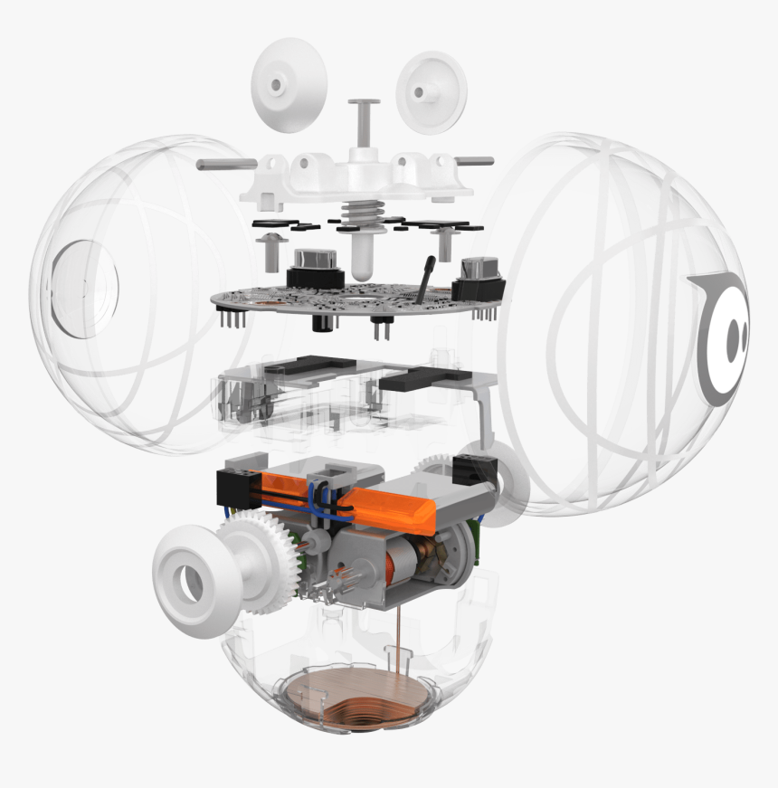 Transparent Bb8 Png - Sphero Exploded View, Png Download, Free Download