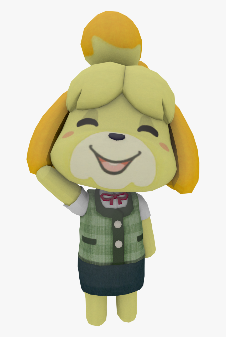 Render Test By Theadorableoshawott - Animal Crossing Isabelle Render, HD Png Download, Free Download