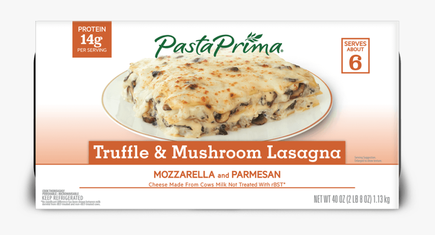 Truffle & Mushroom Lasagna - Baked Goods, HD Png Download, Free Download