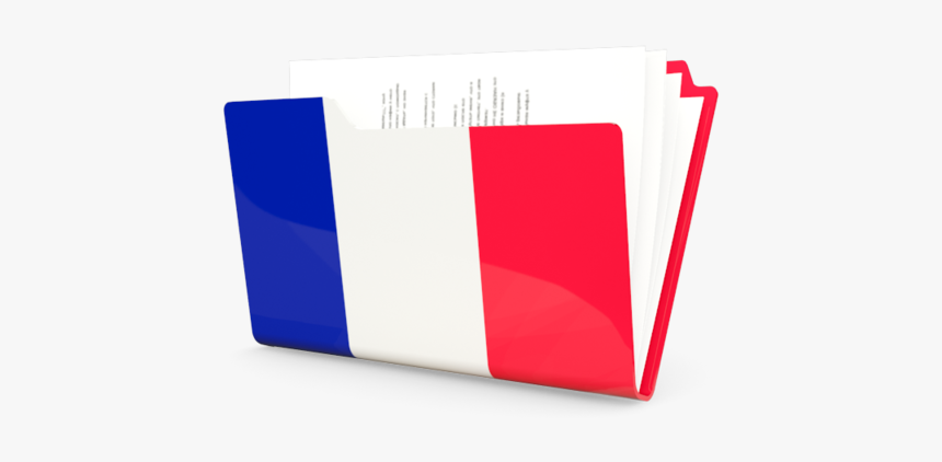 Symbol Icon France Flag - French Flag Folder Icon, HD Png Download, Free Download