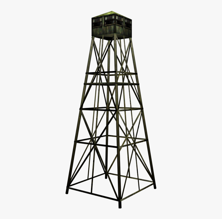 Tower-1 Zps37908506 - Silhouette Water Tower Png, Transparent Png, Free Download