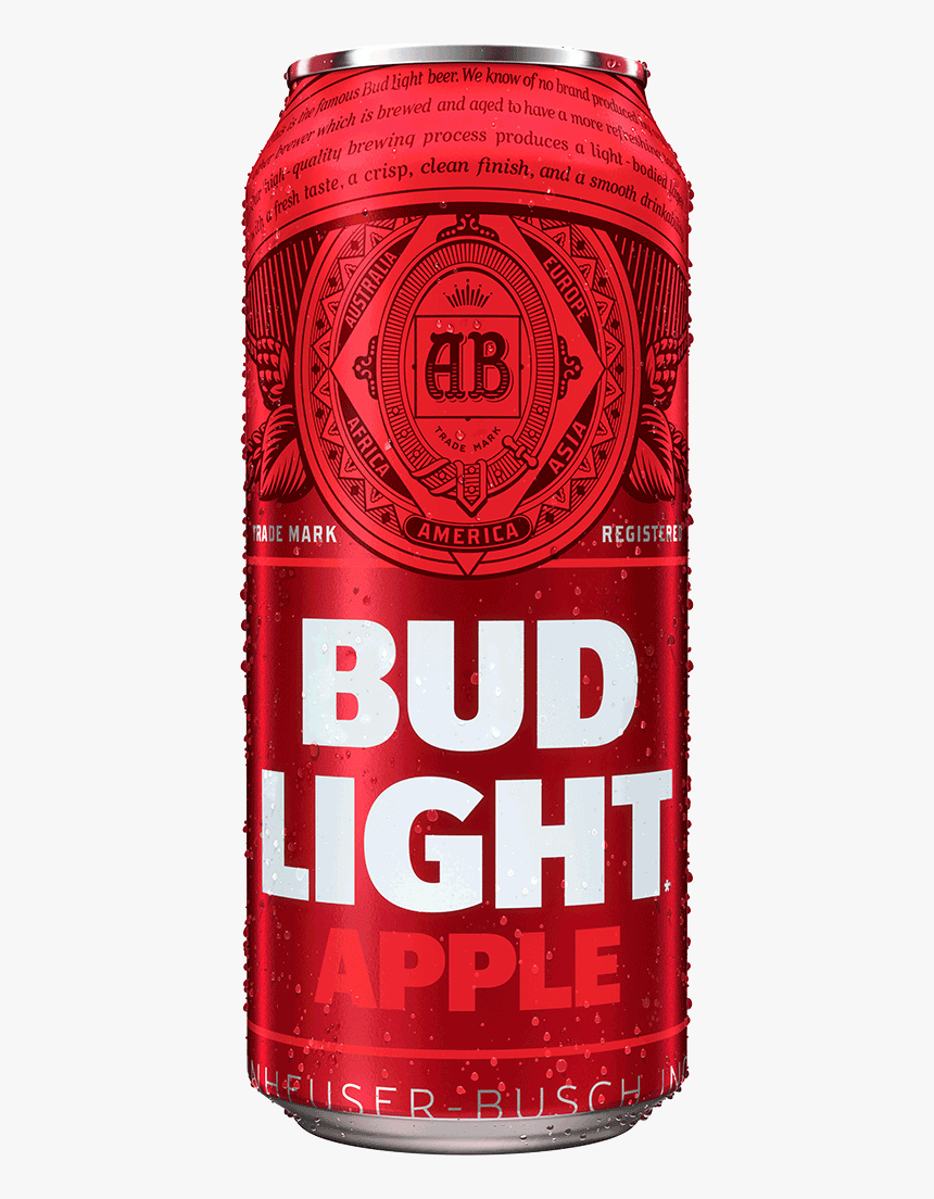 Bud Light Apple 473 Ml - Bud Light Apple Can, HD Png Download, Free Download