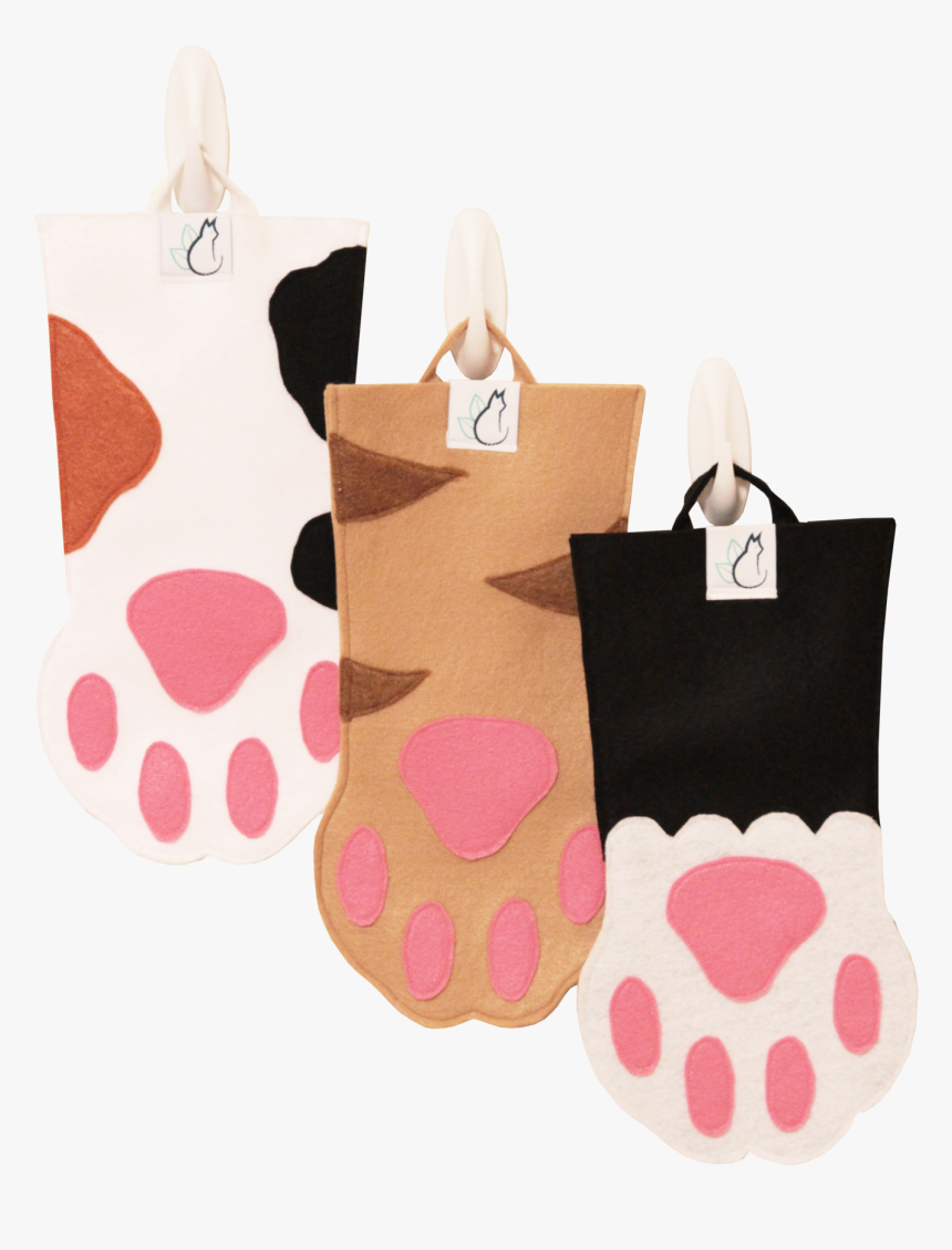 Cat Paw Holiday Stockings - Paw, HD Png Download, Free Download