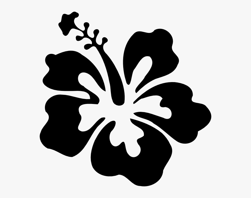 Download Clip Art Hawaiian Flower Svg - Hibiscus Flower Clipart ...