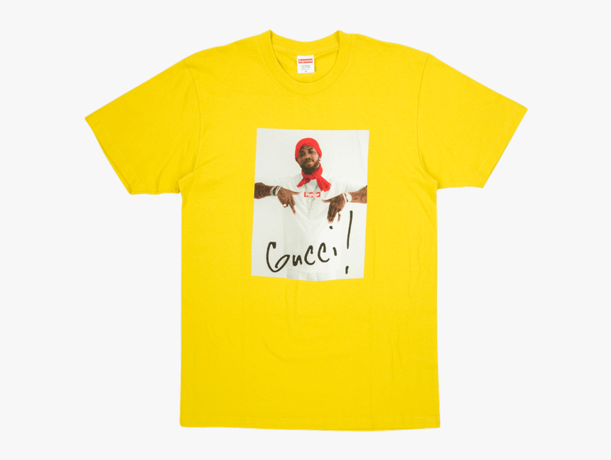 supreme gucci mane tee white