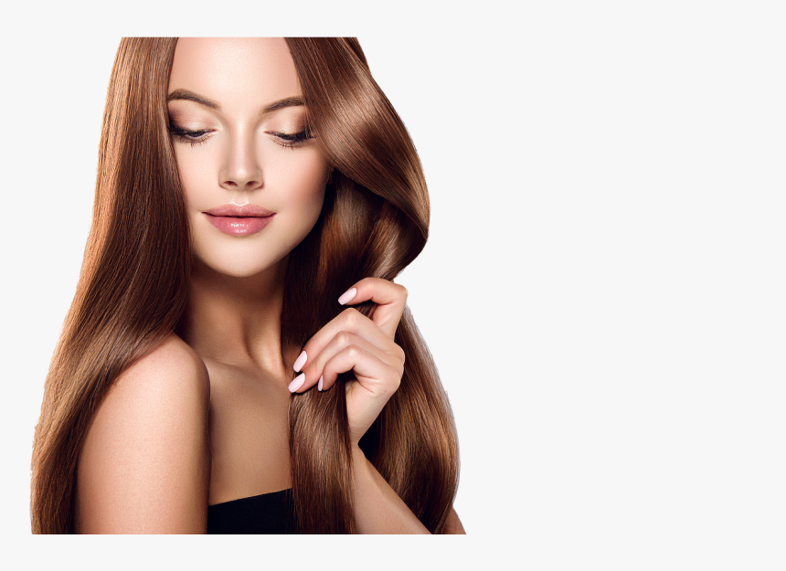 Hero Image One - Straight Hair Model Png, Transparent Png - kindpng
