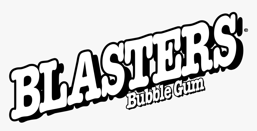 Blasters Bubble Gum 01 Logo Png Transparent - Calligraphy, Png Download, Free Download