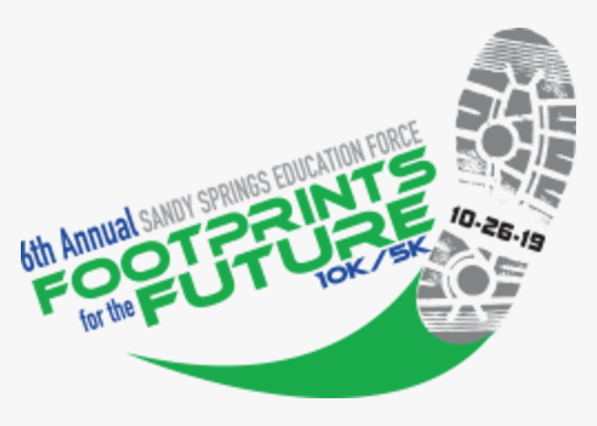 Footprints For The Future 5k/10k - Graphic Design, HD Png Download, Free Download