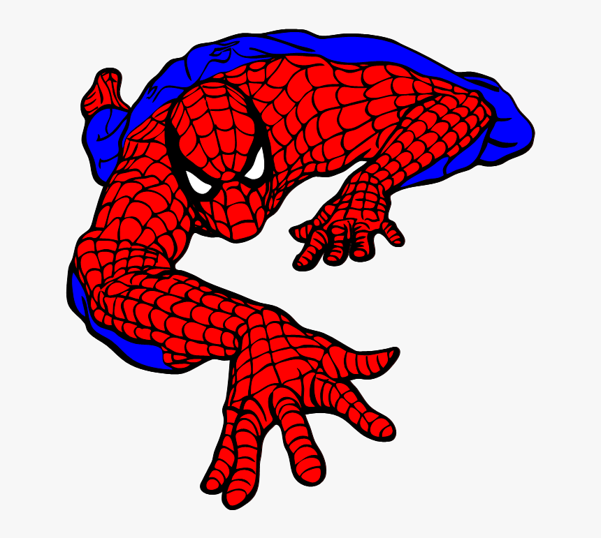 Free Silhouette Spiderman Svg Free SVG PNG EPS DXF File