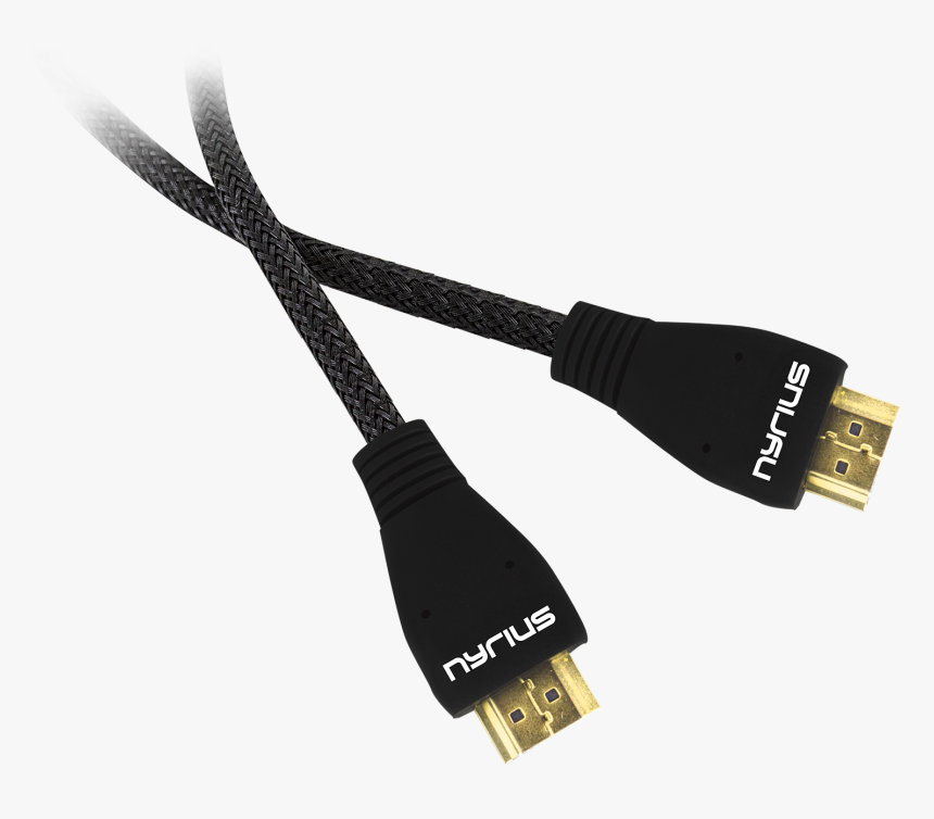 High Speed Hdmi Cable Supports 3d, Ethernet, & Audio - Aux Cord Png, Transparent Png, Free Download