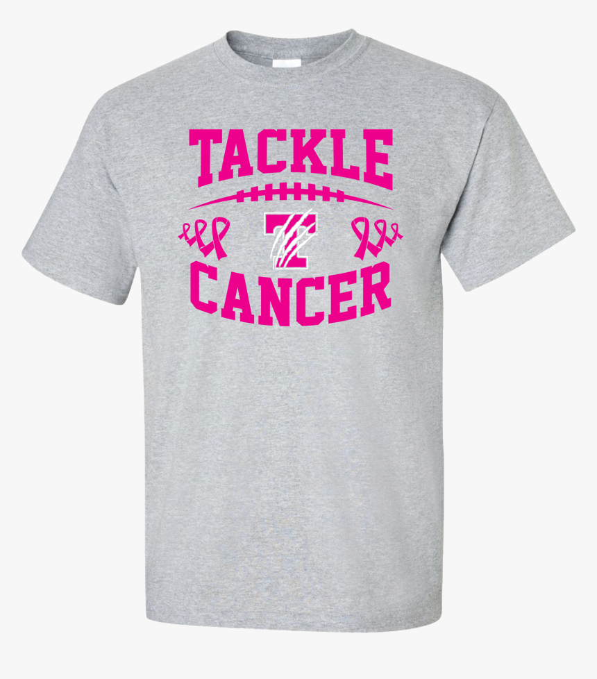 Tackle Cancer T Gray - Active Shirt, HD Png Download, Free Download