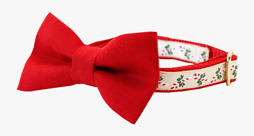 Christmas Bow Tie Transparent Background - Bow Tie Christmas Cat Collar, HD Png Download, Free Download