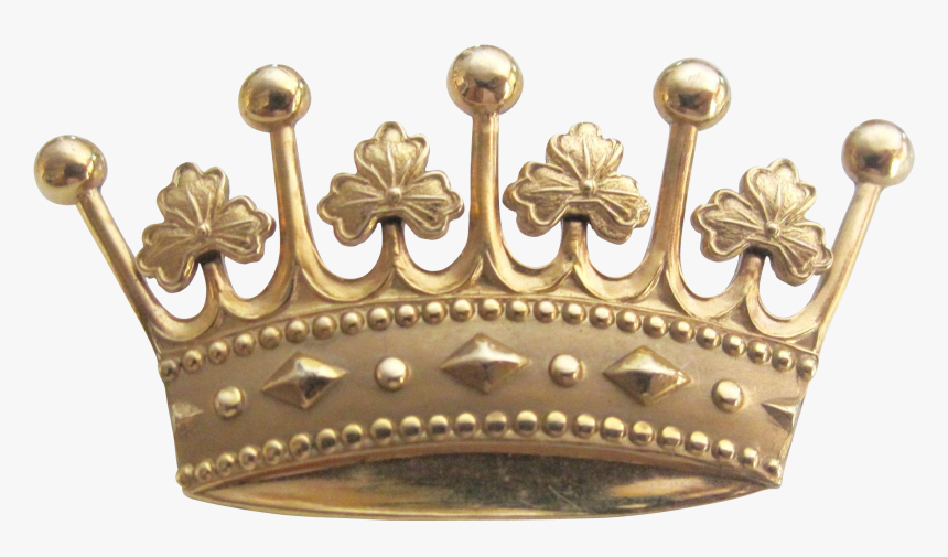 Clip Art Vintage Filled Royal Brooch - Royal Crown, HD Png Download, Free Download
